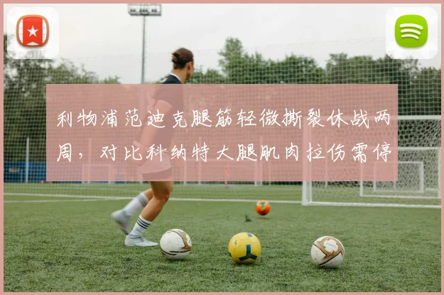 利物浦范迪克腿筋轻微撕裂休战两周，对比科纳特大腿肌肉拉伤需停赛六场